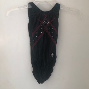 Snowflake design girls leotard size medium